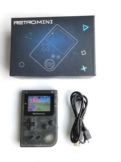 เครื่องเล่นเกมส์ Retro mini gameboy สีดำ
