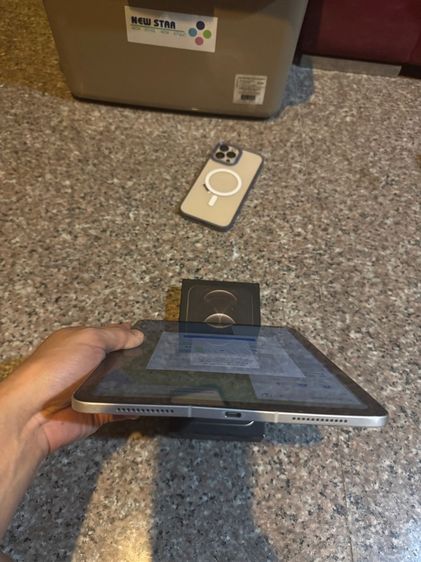 ขายถูกๆiPadAir4สีหายากSilver64กิ๊กWifi Celluer ใส่ซิมได้สูนTrueใช้งานดีทุกๆฟังชั่นถูกๆ รูปที่ 4