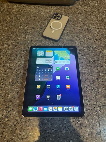 ขายถูกๆiPadAir4สีหายากSilver64กิ๊กWifi Celluer ใส่ซิมได้สูนTrueใช้งานดีทุกๆฟังชั่นถูกๆ