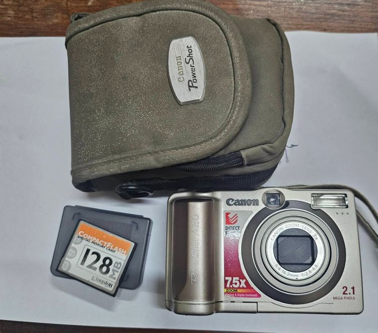 กล้องคอมแพค ไม่กันน้ำ กล้องดิจิตอล Canon PowerShot A20 สภาพดี