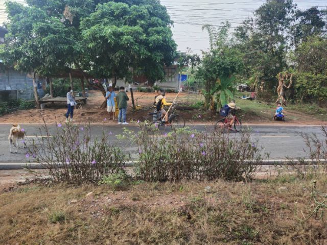 ขายที่ดินติดลาดยางแถมบ้านชั้นเดียวใกล้รร. รูปที่ 2