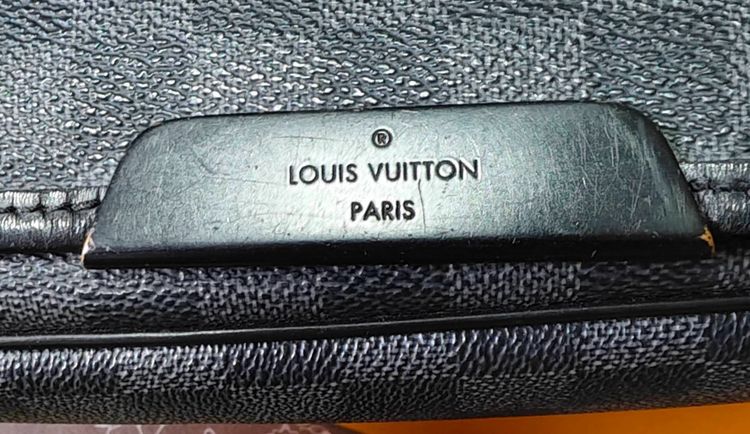 Louis Damier Graphite Daniel MM crossbody bag รูปที่ 11