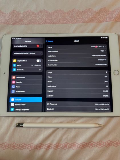 iPad gen 8 128GB รูปที่ 4