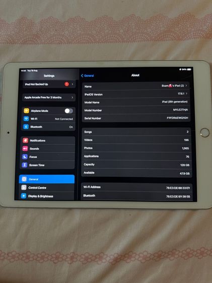 iPad gen 8 128GB รูปที่ 5