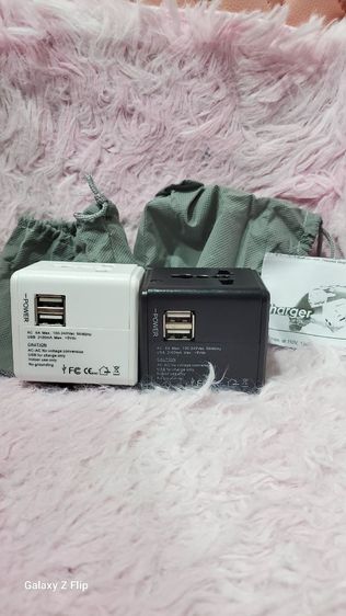 Adapter 2 อัน สีขาว สีดำ รูปที่ 2