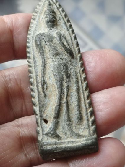 พระปางลีลาข้างขีดเนื้อชินกรุวัดถ้ำหีบ รูปที่ 5