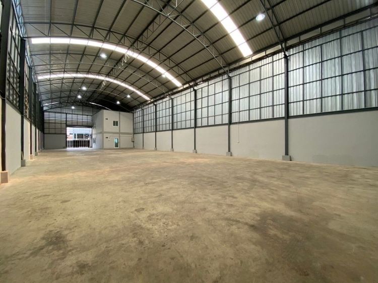 ให้เช่าหรือขาย โกดัง คลังสินค้า โรงงานทรัพย์รุ่งเรือง ( คลองมะเดื่อ ) ขนาด 735 ตร.ม. กระทุ่มแบน สมุทรสาคร รูปที่ 3