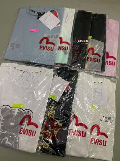 เสื้อยืดแบรนด์ Evisu (แบรนด์แท้) Size 44