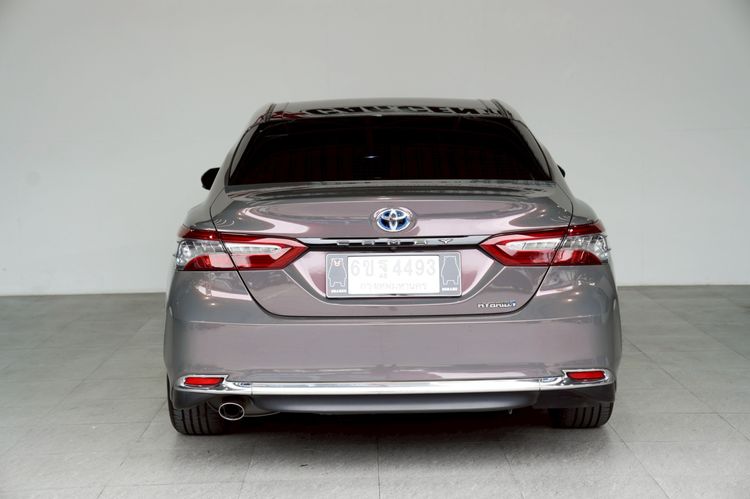 Toyota Camry 2018 2.5 Hybrid Premium Sedan ไฮบริด ไม่ติดแก๊ส เกียร์อัตโนมัติ เทา รูปที่ 3