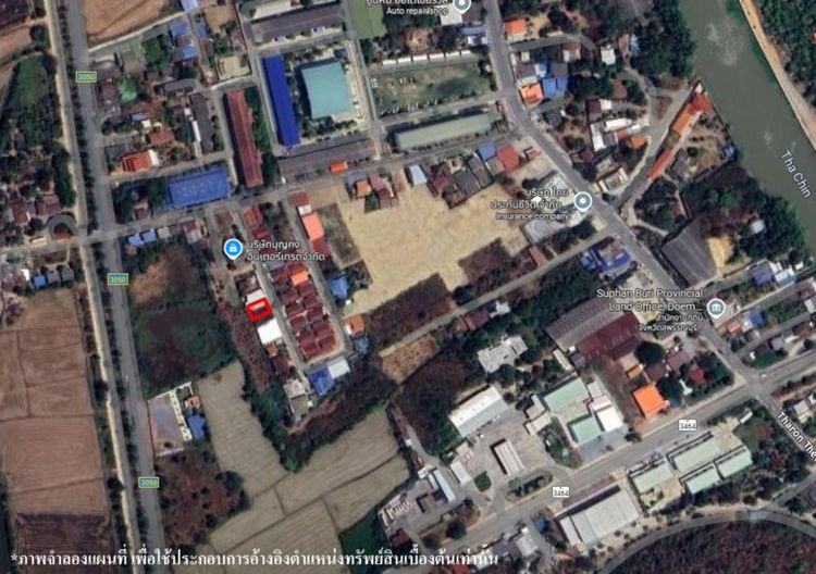 ใช่ 💖 ที่ดิน เดิมบางนางบวช ราคาพิเศษ! 💖 รูปที่ 3