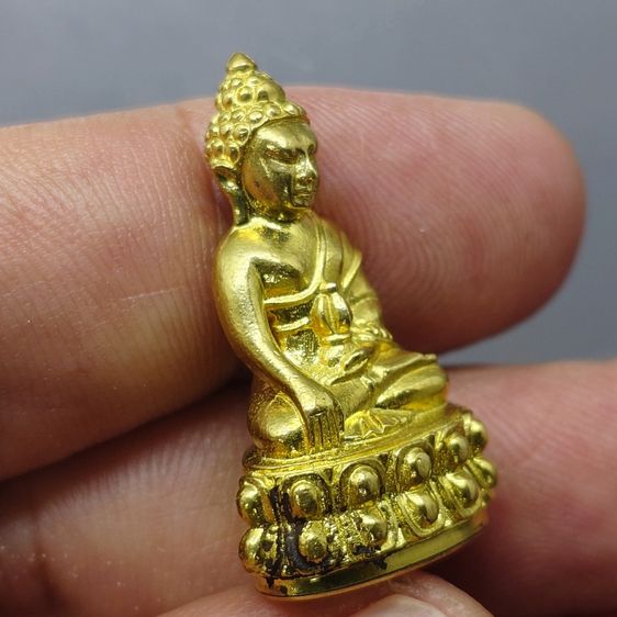 พระกริ่งญาณวเรศ (กริ่งปวเรศน้อย) ฐานบรรจุพระเกศาและจีวร เนื้อทองฝาบาตร พิมพ์ใหญ่ สมเด็จพระญาณสังวรฯ ทรงเจริญพรรษา 100 ปี วัดบวรนิเวศวิหาร ปี รูปที่ 5