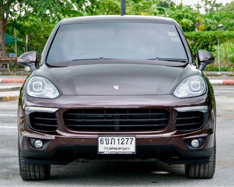 Porsche Cayenne 2017 3.0 S E-Hybrid Platinum Edition 4WD Utility-car ปลั๊กอินไฮบริด (PHEV) ไม่ติดแก๊ส เกียร์อัตโนมัติ น้ำตาล รูปที่ 2
