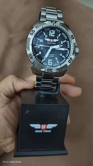 นาฬิกา Swiss Force Officer Automatic SFB02-SV1-25BK รูปที่ 2