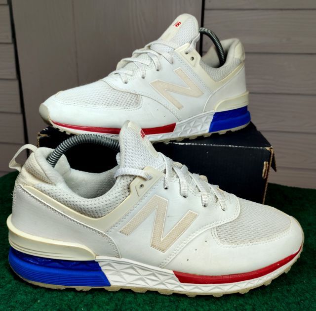 รองเท้า💥New Balance 574💥ของแท้‼️พื้นนิ่ม เบา ไม่อับ สวยๆ สภาพดี💥ไซร์ 43 รูปที่ 4