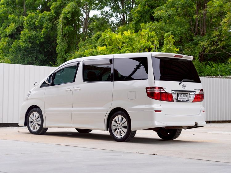 Toyota Alphard 2010 3.0 V6 Utility-car เบนซิน ไม่ติดแก๊ส เกียร์อัตโนมัติ ขาว รูปที่ 4