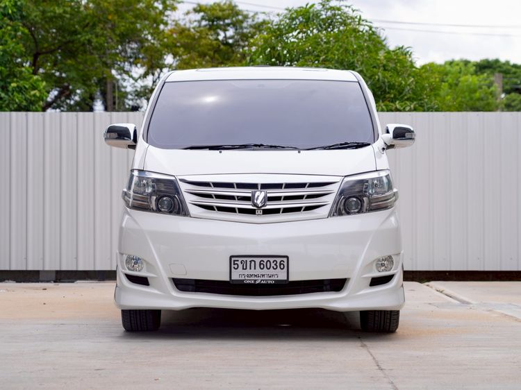 Toyota Alphard 2010 3.0 V6 Utility-car เบนซิน ไม่ติดแก๊ส เกียร์อัตโนมัติ ขาว รูปที่ 2