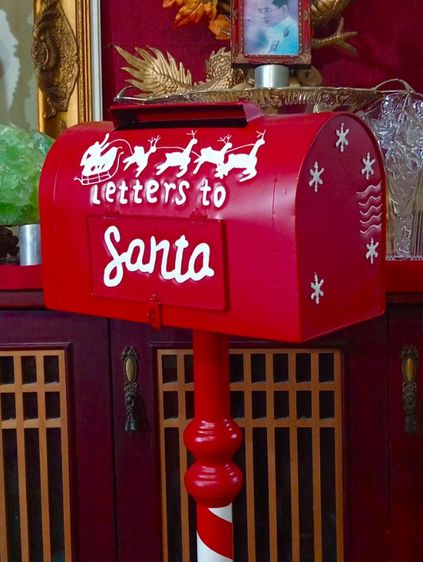 สไตล์ยุโรปชุดตู้ไปรษณีย์พร้อมฐานเสาเนื้อโลหะเหล็กนำเข้าสภาพเยี่ยมขนาดใหญ่ รูปที่ 7