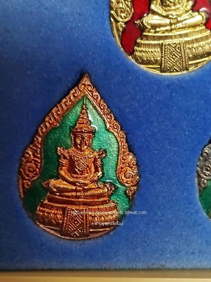 พระแก้วมรกต box set ลงยา ปี 2539 หลังตรากาญจนาภิเษก รูปที่ 4