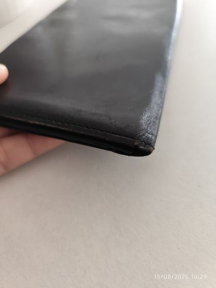 กระเป๋าสตางค์หนังใบยาว burberry ขายตามสภาพของมือสองขอคนรับได้ รูปที่ 8