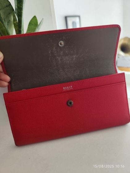 กระเป๋าสตางค์ใบยาว bally มือสองขายตามสภาพขอคนรับได้ รูปที่ 8