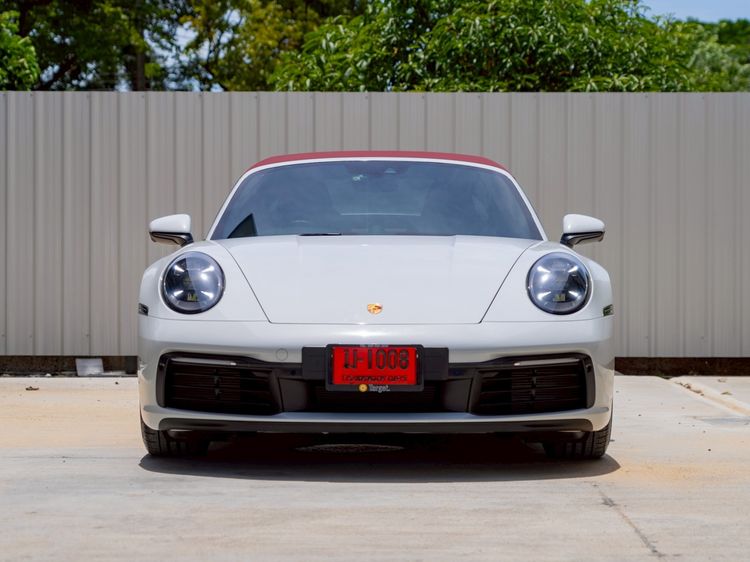Porsche 911 Targa 4S 2022 3.0 PDK 4WD Sedan เบนซิน ไม่ติดแก๊ส เกียร์อัตโนมัติ ขาว รูปที่ 2
