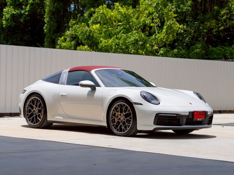 รถ Porsche 911 Targa 4S 3.0 PDK 4WD สี ขาว