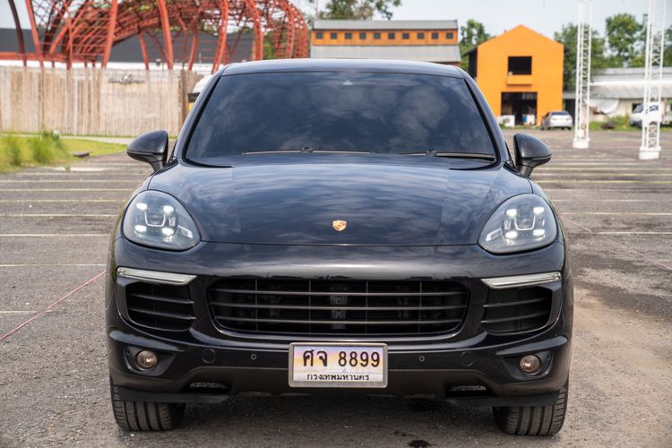 Porsche Cayenne 2015 3.0 S E-Hybrid 4WD Utility-car ปลั๊กอินไฮบริด (PHEV) ไม่ติดแก๊ส เกียร์อัตโนมัติ ดำ รูปที่ 4
