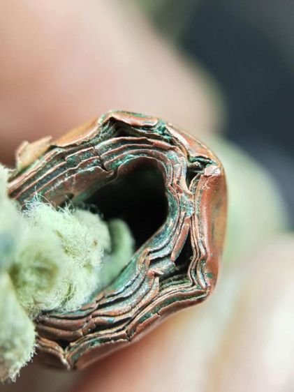 ตะกรุดหลวงพ่อทบ วัดชนแดน เนื้อทองแดง ยุคต้น รูปที่ 4