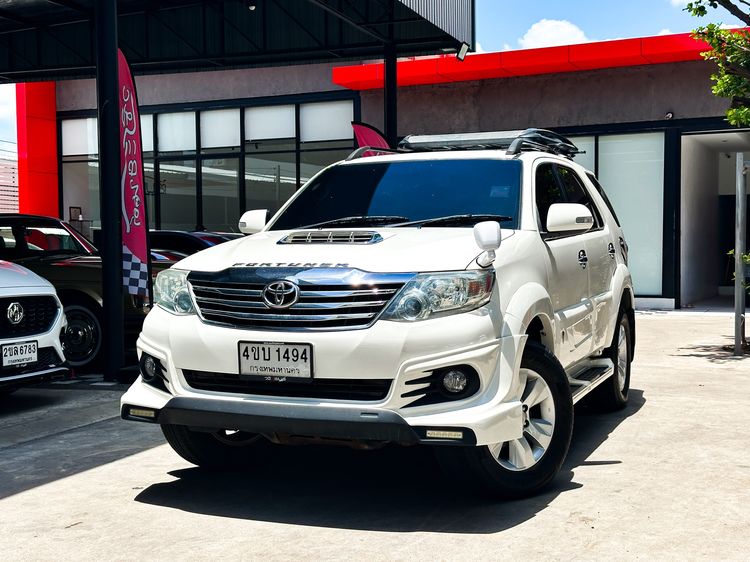 Toyota Fortuner 2012 2.5 G Utility-car ดีเซล เกียร์ธรรมดา ขาว
