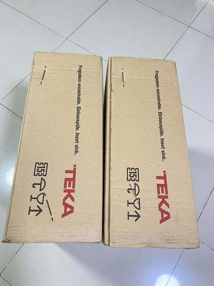 อ่างล้างจานสแตนเลส 1 หลุม TEKA  ติดตั้งใต้ท๊อปเคาน์เตอร์ รุ่น BE 40.40 ของใหม่ รูปที่ 5