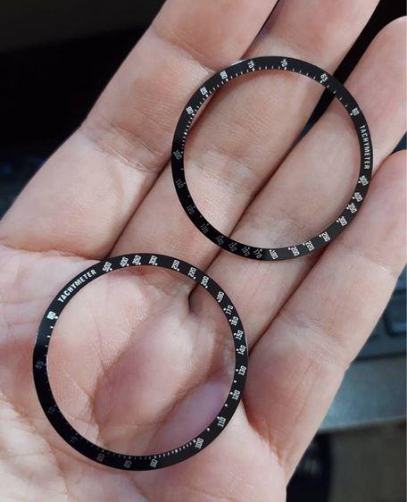 ขอบ bezel Seiko Bullhead มดดำ มดแดง รูปที่ 2