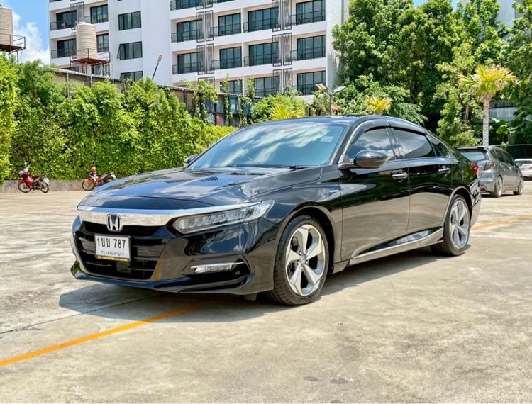 รถ Honda Accord 2.0 Hybrid Tech สี ดำ