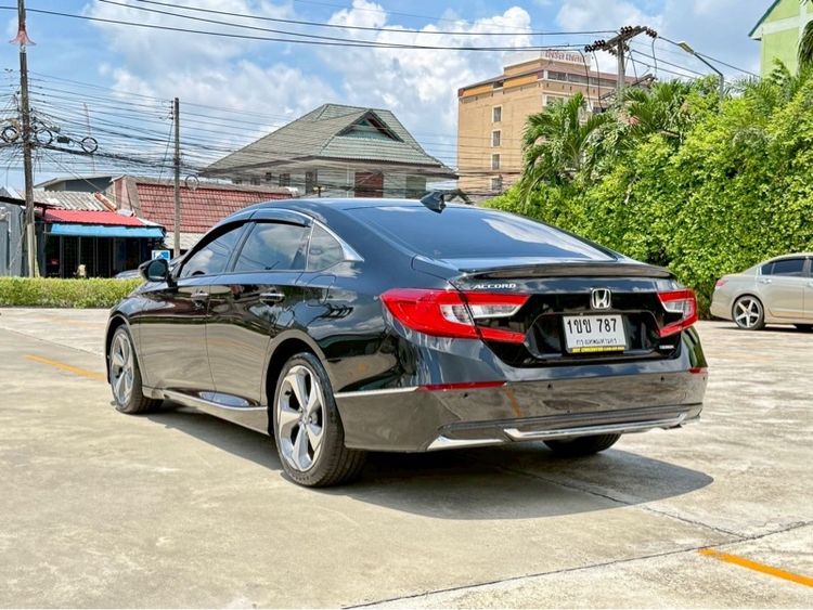 Honda Accord 2020 2.0 Hybrid Tech Sedan ไฮบริด ไม่ติดแก๊ส เกียร์อัตโนมัติ ดำ รูปที่ 4