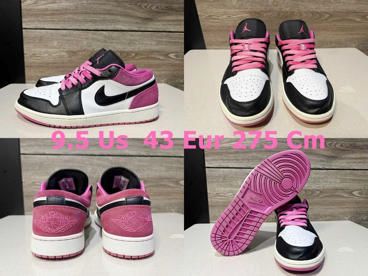 Jordan 1 low Laser Blue - Fuchsia รูปที่ 2