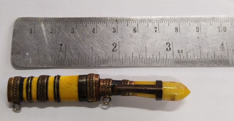 มีดหมอหลวงพ่อกวย ปี09 ขนาด3.3นิ้ว  รูปที่ 2