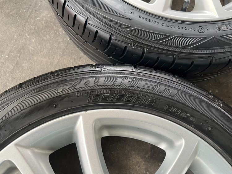 ✨ล้อแม็ก✨Mazda 2 ขอบ 16 พร้อมยาง 195-50-16 FALKEN💥ปี 22💥 รูปที่ 6