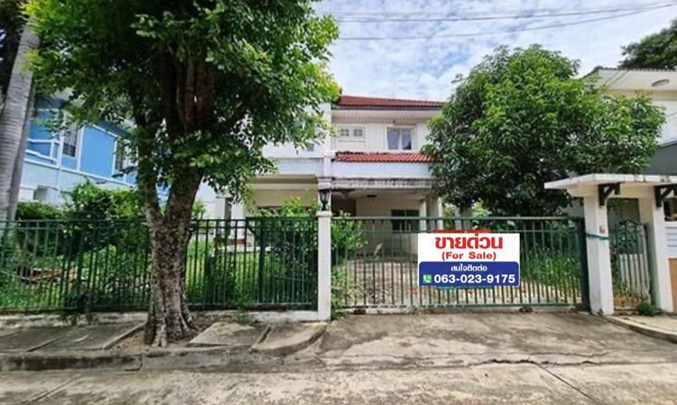 บ้านเดี่ยว มณีรินทร์ เอ็กซ์คลูซีพ พาร์ค ปทุมธานี