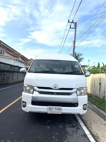 Toyota Commuter 2012 2.7 Utility-car เบนซิน NGV เกียร์ธรรมดา ขาว รูปที่ 3