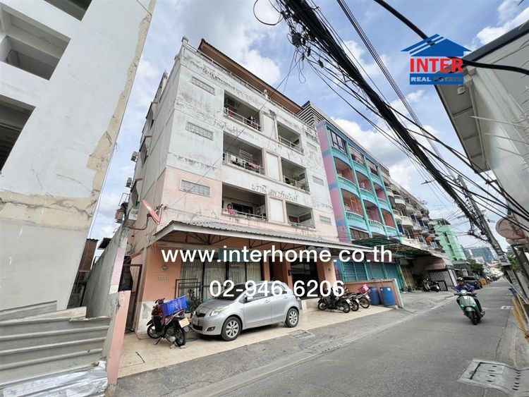 อาพาร์ทเม้นท์ 4 ชั้น 53 ตร.ว. อพาร์ทเม้นท์ ซอยรัชดาภิเษก7 แยก 1-13 (ซอยชานเมือง6 ) ถนนรัชดาภิเษก ถนนอโศก-ดินแดง เขตดินแดง กรุงเทพมหานคร