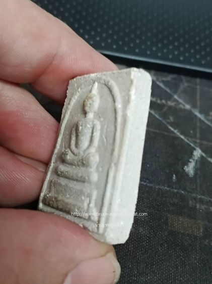 พระสมเด็จ หลังยันต์นะปัดตลอด วัดบ่อวิน อ.ศรีราชา จ.ชลบุรี ปี16 หลวงปู่ทิม วัดละหารไร่ ปลุกเสก รูปที่ 5