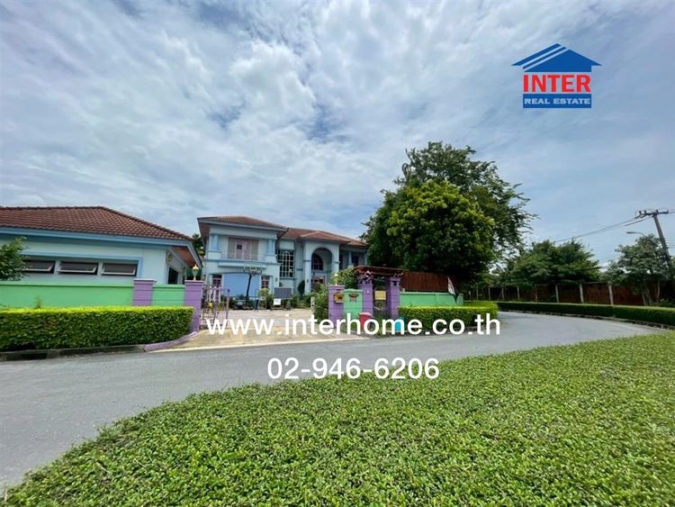 บ้านเดี่ยว 2 ชั้น 341.4 ตร.ว. หมู่บ้านนันทวัน รามอินทรา-วัชรพล ซอยสุขาภิบาล5 ซอย28 ถนนรามอินทรา เขตบางเขน กรุงเทพมหานคร