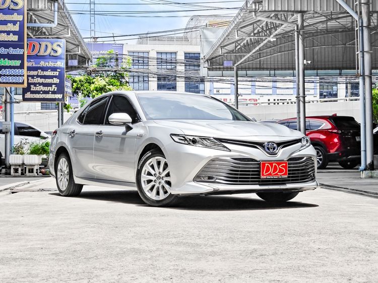 Toyota Camry 2019 2.5 Hybrid Sedan ไฮบริด เกียร์อัตโนมัติ เทา รูปที่ 4