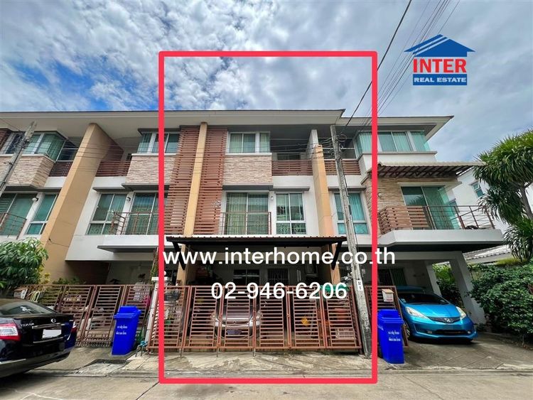 ทาวน์โฮม 3 ชั้น 21.3 ตร.ว. หมู่บ้านพลัสซิตี้ พาร์ค สนามบินน้ำ ถนนนนทบุรี (สนามบินน้ำ) ถนนเลี่ยงเมืองนนทบุรี เมืองนนทบุรี นนทบุรี