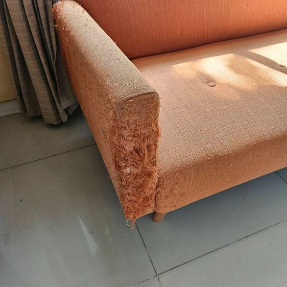 โซฟาเบดผ้า 3 ที่นั่ง (มือสอง) รูปที่ 4