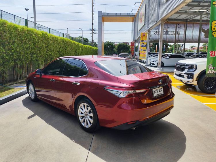 Toyota Camry 2018 2.5 HEV Premium Sedan ไฮบริด ไม่ติดแก๊ส เกียร์อัตโนมัติ แดง รูปที่ 4