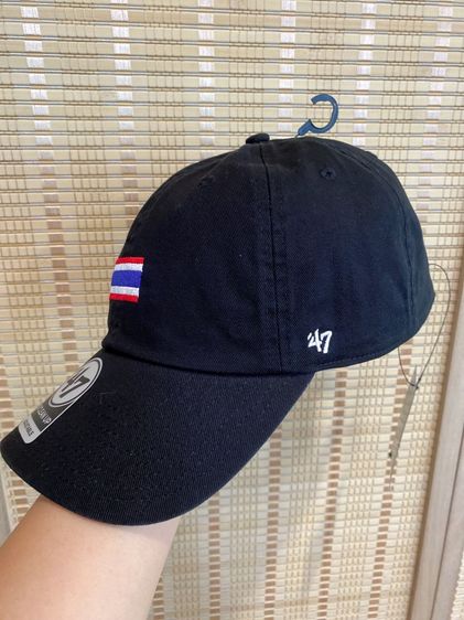 หมวกแท้ 💯 จาก 47 Brand รุ่น Thai Flag 47 Clean Up สีดำ, Free Size รูปที่ 12