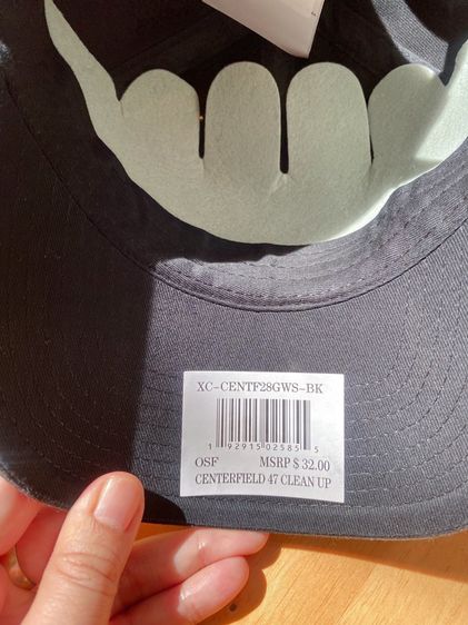 หมวกแท้ 💯 จาก 47 Brand รุ่น Thai Flag 47 Clean Up สีดำ, Free Size รูปที่ 8