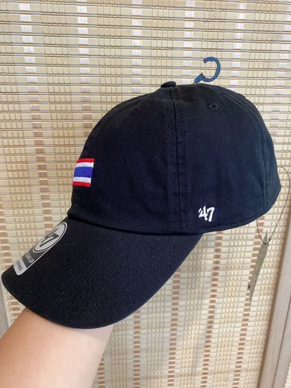 หมวกแท้ 💯 จาก 47 Brand รุ่น Thai Flag 47 Clean Up สีดำ, Free Size รูปที่ 13