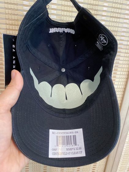 หมวกแท้ 💯 จาก 47 Brand รุ่น Thai Flag 47 Clean Up สีดำ, Free Size รูปที่ 15