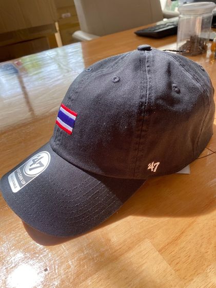 หมวกแท้ 💯 จาก 47 Brand รุ่น Thai Flag 47 Clean Up สีดำ, Free Size รูปที่ 5